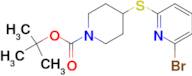 4-(6-Bromo-pyridin-2-ylsulfanyl)-piperidine-1-carboxylic acid tert-butyl ester