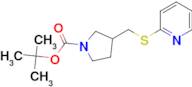 3-(Pyridin-2-ylsulfanylmethyl)-pyrrolidine-1-carboxylic acid tert-butyl ester