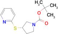 (S)-3-(Pyridin-2-ylsulfanyl)-pyrrolidine-1-carboxylic acid tert-butyl ester