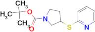 3-(Pyridin-2-ylsulfanyl)-pyrrolidine-1-carboxylic acid tert-butyl ester