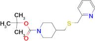 4-(Pyridin-2-ylmethylsulfanylmethyl)-piperidine-1-carboxylic acid tert-butyl ester