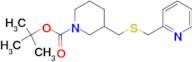 3-(Pyridin-2-ylmethylsulfanylmethyl)-piperidine-1-carboxylic acid tert-butyl ester