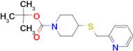 4-(Pyridin-2-ylmethylsulfanyl)-piperidine-1-carboxylic acid tert-butyl ester