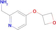 [4-(Oxetan-3-yloxy)pyridin-2-yl]methanamine