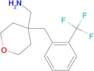 (4-[2-(Trifluoromethyl)phenyl]methyloxan-4-yl)methanamine