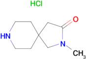 2-Methyl-2,8-diazaspiro[4.5]decan-3-one hydrochloride