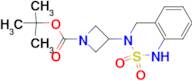 tert-Butyl 3-(2,2-dioxo-3,4-dihydro-1H-2lambda(6),1,3-benzothiadiazin-3-yl)azetidine-1-carboxylate