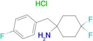 4,4-Difluoro-1-[(4-fluorophenyl)methyl]cyclohexan-1-amine hydrochloride