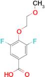 3,5-Difluoro-4-(2-methoxyethoxy)benzoic acid