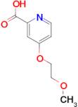 4-(2-Methoxyethoxy)pyridine-2-carboxylic acid