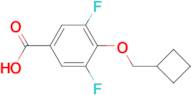 4-(Cyclobutylmethoxy)-3,5-difluorobenzoic acid