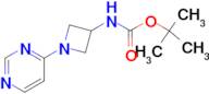 tert-Butyl N-[1-(pyrimidin-4-yl)azetidin-3-yl]carbamate