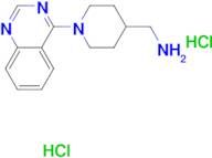 [1-(Quinazolin-4-yl)piperidin-4-yl]methanamine dihydrochloride