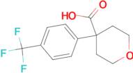 4-[4-(Trifluoromethyl)phenyl]oxane-4-carboxylic acid