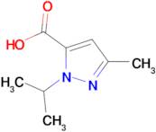 3-Methyl-1-(propan-2-yl)-1H-pyrazole-5-carboxylic acid