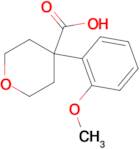 4-(2-Methoxyphenyl)oxane-4-carboxylic acid