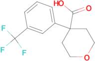 4-[3-(Trifluoromethyl)phenyl]oxane-4-carboxylic acid