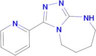 2-5H,6H,7H,8H,9H-[1,2,4]Triazolo[4,3-a][1,3]diazepin-3-ylpyridine
