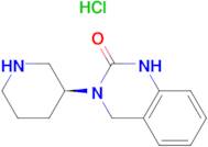 3-[(3S)-Piperidin-3-yl]-1,2,3,4-tetrahydroquinazolin-2-one hydrochloride