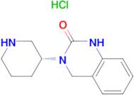 3-[(3R)-Piperidin-3-yl]-1,2,3,4-tetrahydroquinazolin-2-one hydrochloride