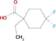 1-Ethyl-4,4-difluorocyclohexane-1-carboxylic acid