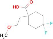 4,4-Difluoro-1-(2-methoxyethyl)cyclohexane-1-carboxylic acid