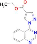 Ethyl 1-(quinazolin-4-yl)-1H-pyrazole-4-carboxylate