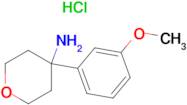 4-(3-Methoxyphenyl)oxan-4-amine hydrochloride