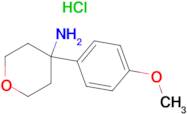 4-(4-Methoxyphenyl)oxan-4-amine hydrochloride