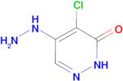 4-Chloro-5-hydrazinylpyridazin-3-ol