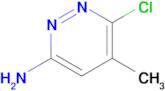 6-Chloro-5-methyl-3,6-pyridazin-3-amine