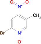 2-Bromo-5-methyl-4-nitropyridine 1-oxide