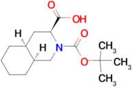 (3S,4aS,8aS)-2-(tert-Butoxycarbonyl)decahydroisoquinoline-3-carboxylic acid