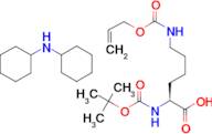 N-a-Boc-N-e-allyloxycarbonyl-L-lysine dicyclohexylaminesalt