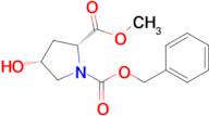 (2R,4R)-1-Benzyl 2-methyl 4-hydroxypyrrolidine-1,2-dicarboxylate