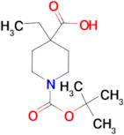 1-(tert-Butoxycarbonyl)-4-ethylpiperidine-4-carboxylic acid