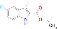 Ethyl 5-fluoro-3-iodo-1H-indole-2-carboxylate