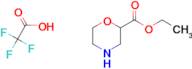 Ethyl morpholine-2-carboxylate 2,2,2-trifluoroacetate