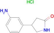 4-(3-Aminophenyl)pyrrolidin-2-one hydrochloride