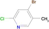 4-Bromo-2-chloro-5-methylpyridine