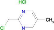 2-(Chloromethyl)-5-methylpyrimidine hydrochloride