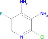 2-Chloro-5-fluoropyridine-3,4-diamine