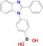 (4-(2-Phenyl-1H-benzo[d]imidazol-1-yl)phenyl)boronic acid
