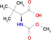 (S)-2-((Methoxycarbonyl)amino)-3,3-dimethylbutanoic acid