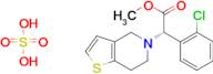 (S)-Methyl 2-(2-chlorophenyl)-2-(6,7-dihydrothieno[3,2-c]pyridin-5(4H)-yl)acetate sulfate