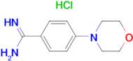 4-(Morpholin-4-yl)benzene-1-carboximidamide hydrochloride