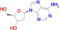 (2R,3S,5R)-5-(6-Amino-9H-purin-9-yl)-2-(hydroxymethyl)tetrahydrofuran-3-ol