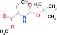 (Z)-Methyl 2-(tert-butoxycarbonylamino)but-2-enoate