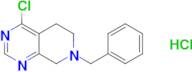 7-Benzyl-4-chloro-5,6,7,8-tetrahydropyrido[3,4-d]pyrimidine hydrochloride