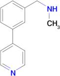 N-Methyl(3-(pyridin-4-yl)phenyl)methanamine